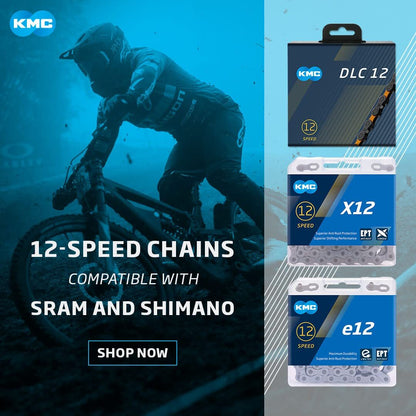 KMC X12-TI Nitride Gold Chain Gold, 12 Speed, 126 Links3