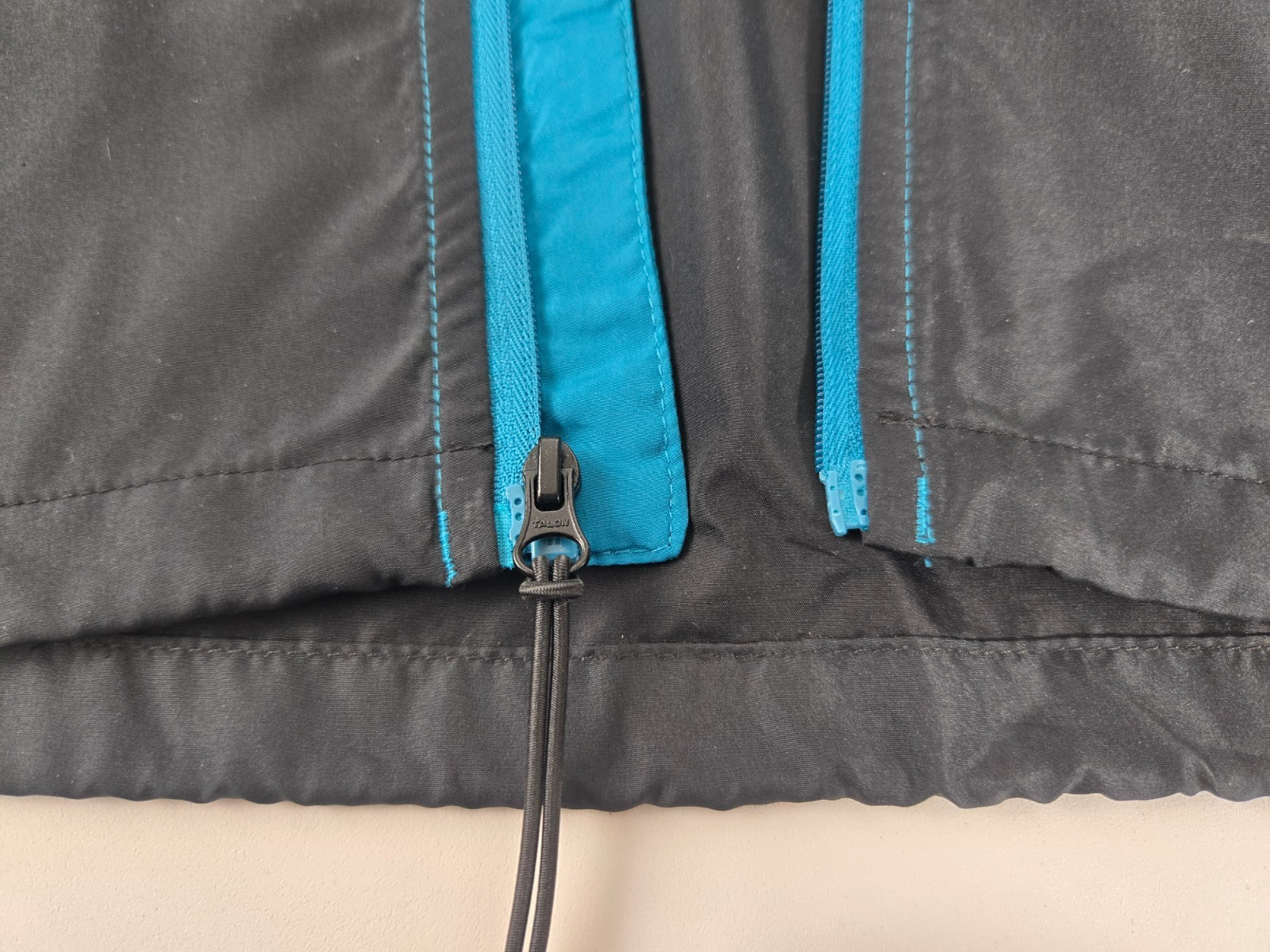 Fox Racing "Cienega" Hooded Windbreaker - sz M - Maui Blue and Black17