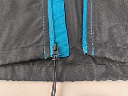 Fox Racing "Cienega" Hooded Windbreaker - sz M - Maui Blue and Black17