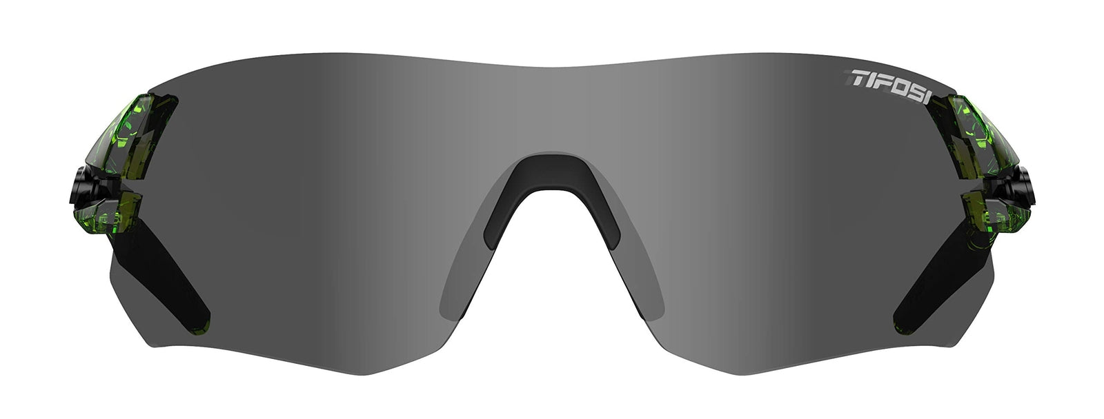 Tifosi Optics Tsali Sunglasses WHITE FRAMES (Crystal Smoke/White, Clarion5