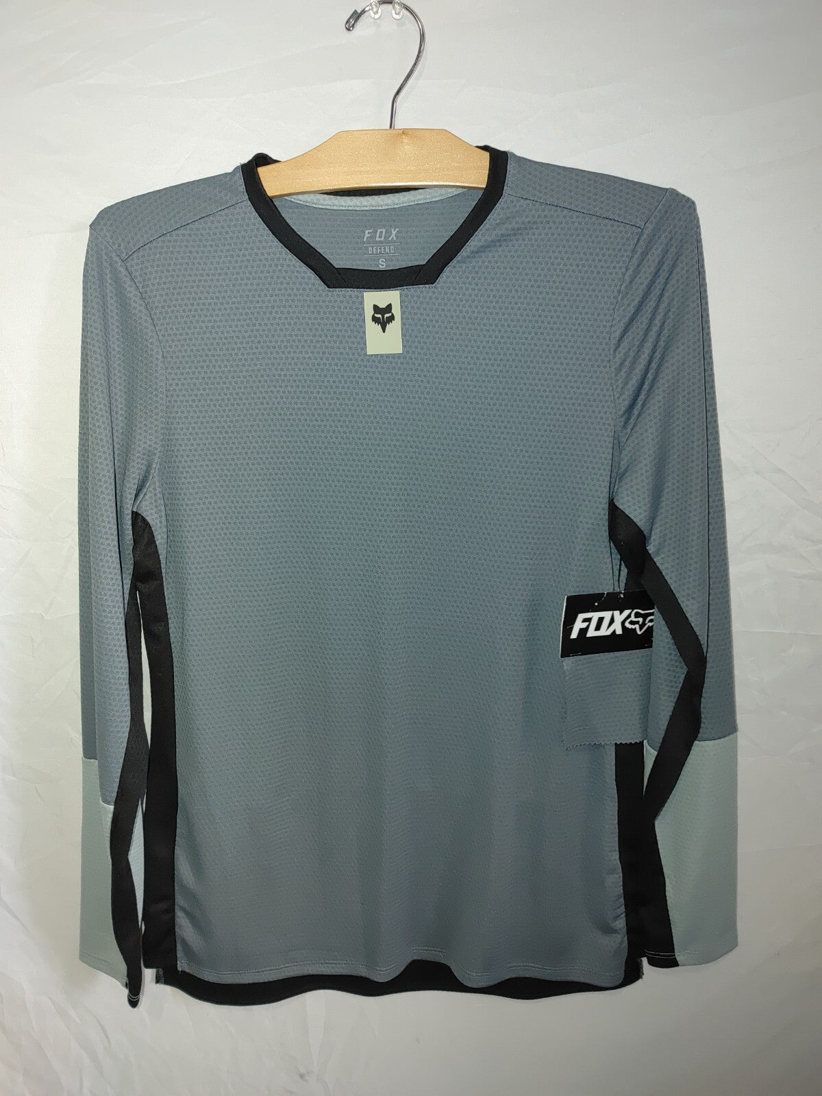 Fox Womens Defend LS Jersey Gunmetal Small0