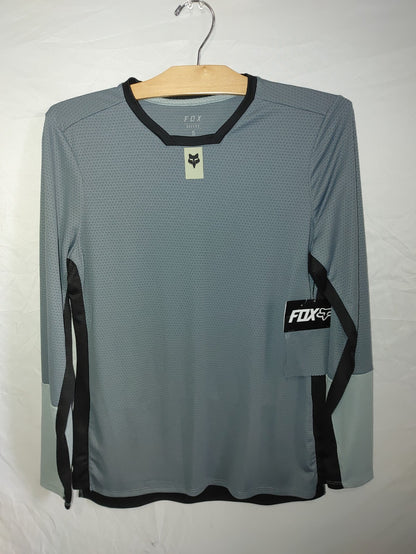 Fox Womens Defend LS Jersey Gunmetal Small0