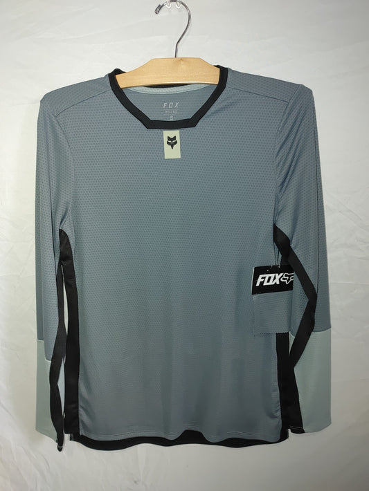 Fox Womens Defend LS Jersey Gunmetal Small0
