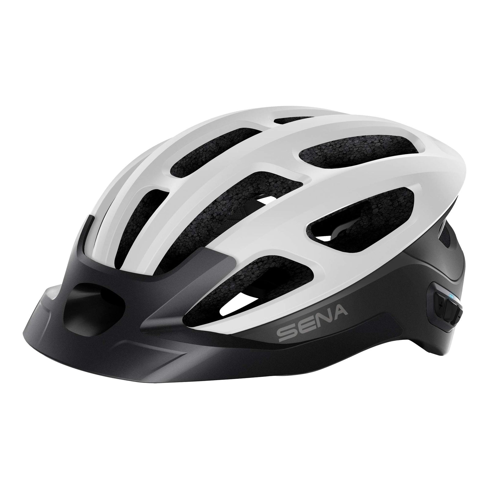 Sena R1 EVO Smart Cycling Helmet (Matte White, Small)0