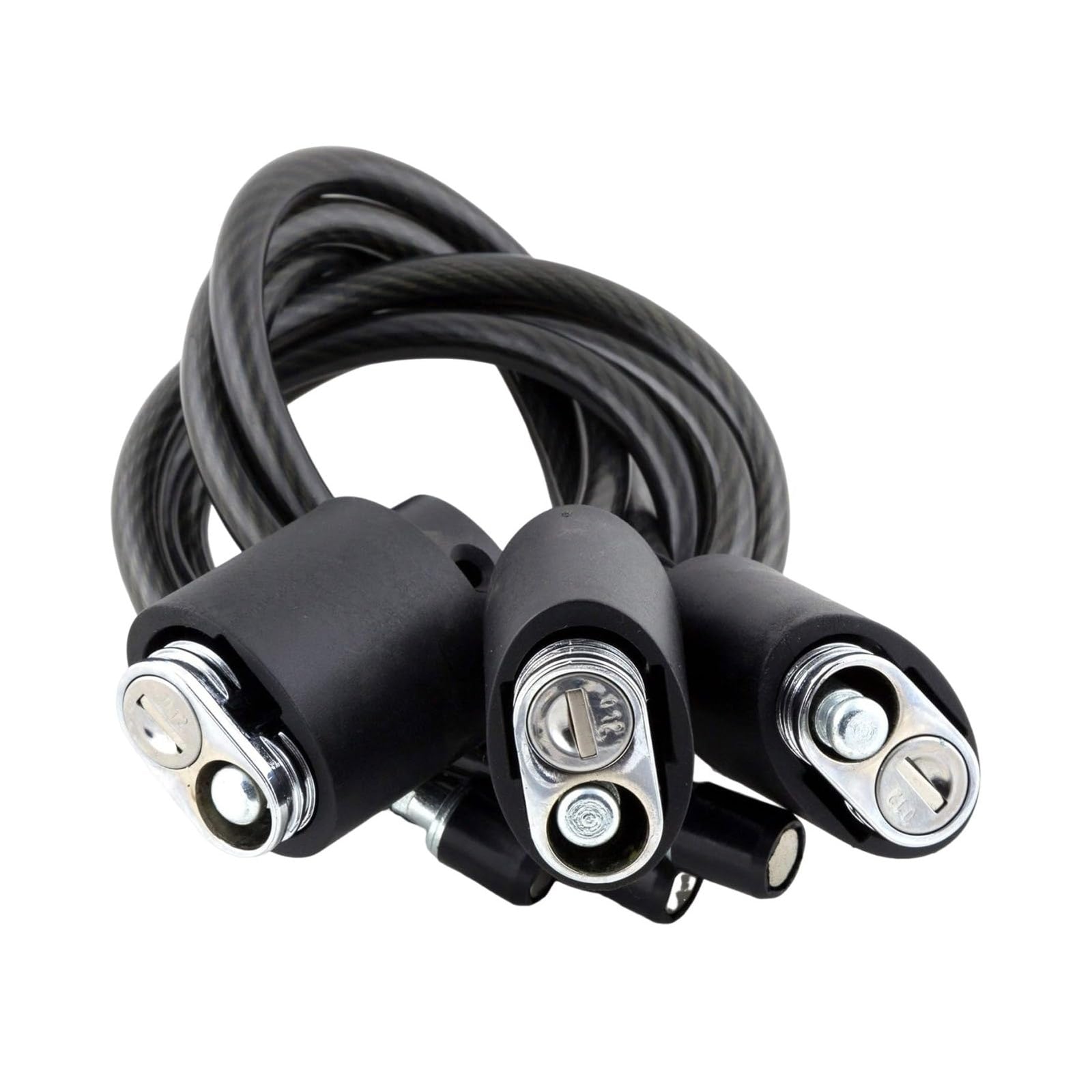 KUAT Transfer Triple Cable Lock Kit with Locking Hitch Pin | Durable Reliable1