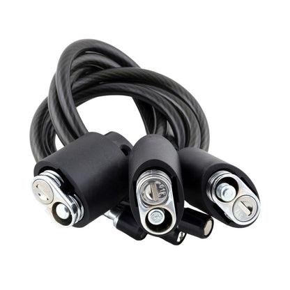 KUAT Transfer Triple Cable Lock Kit with Locking Hitch Pin | Durable Reliable1