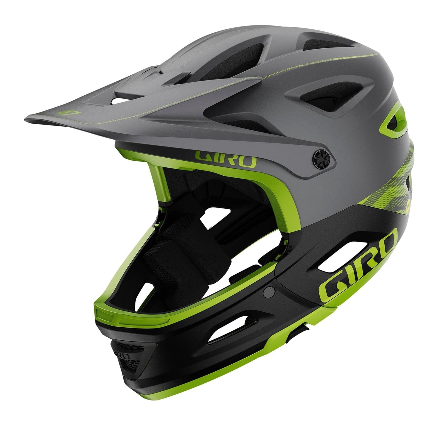 Giro Switchblade MIPS Adult Mountain Cycling Helmet - Matte Metallic Black/Ano0