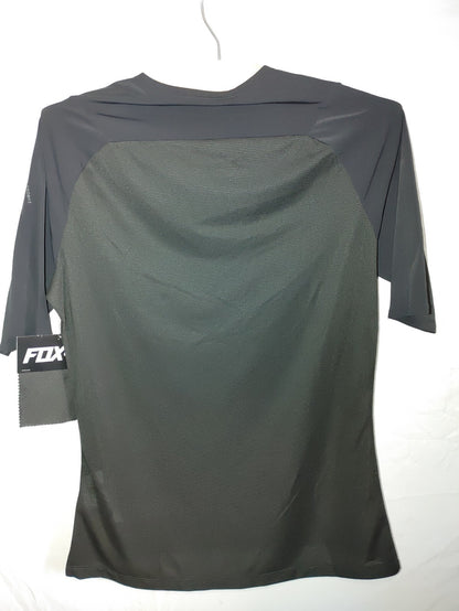 Fox Mens Flexair Ascent SS Jersey Green Medium1