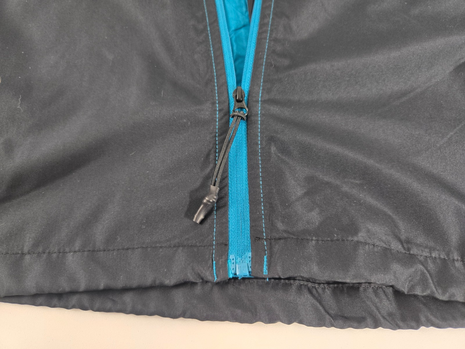 Fox Racing "Cienega" Hooded Windbreaker - sz M - Maui Blue and Black18