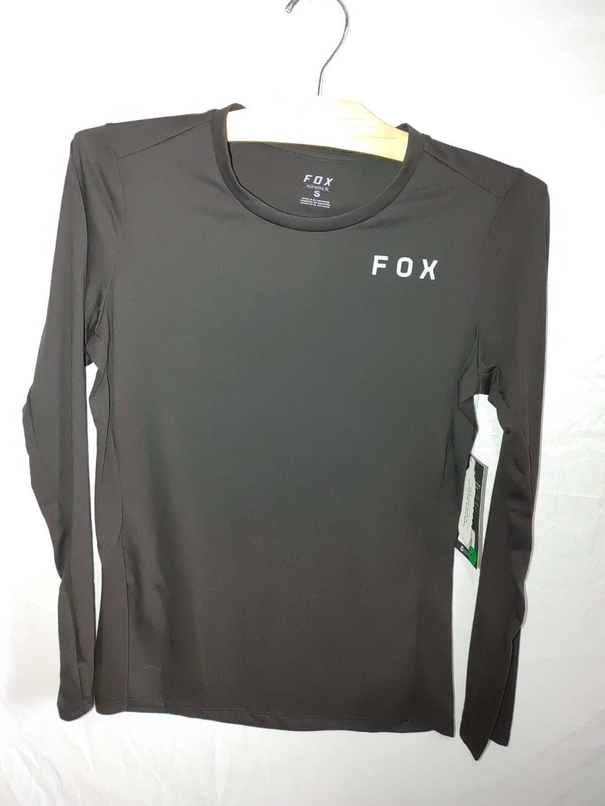 Fox Womens Ranger LS Race Jersey Black Small0