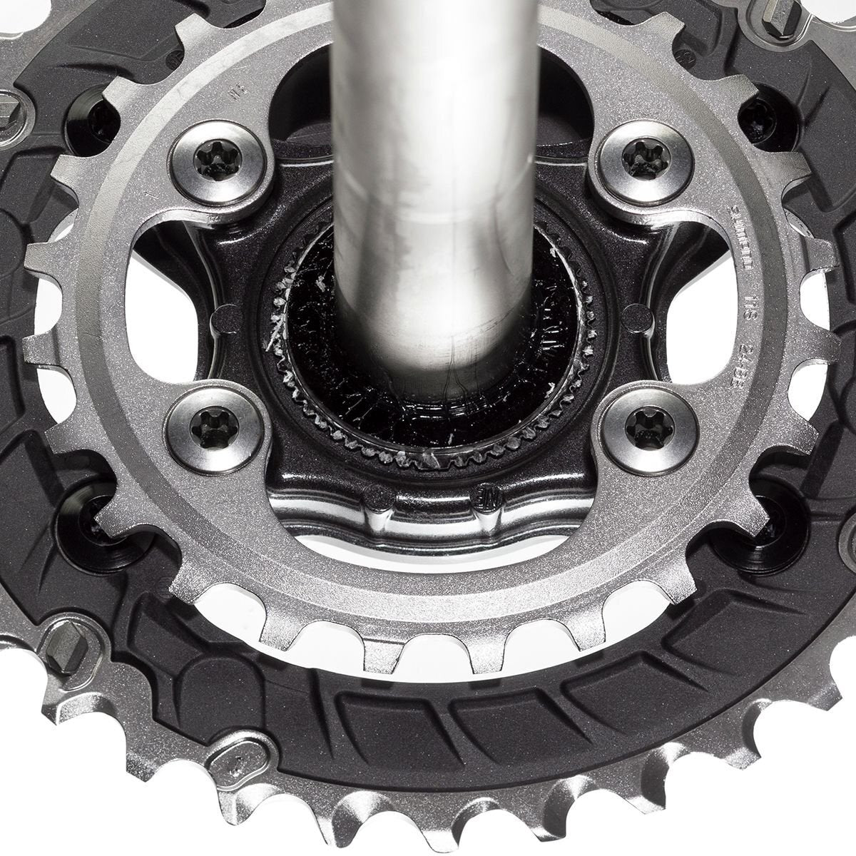 SHIMANO Deore XT M8000 Crankset - Double 34/24T1