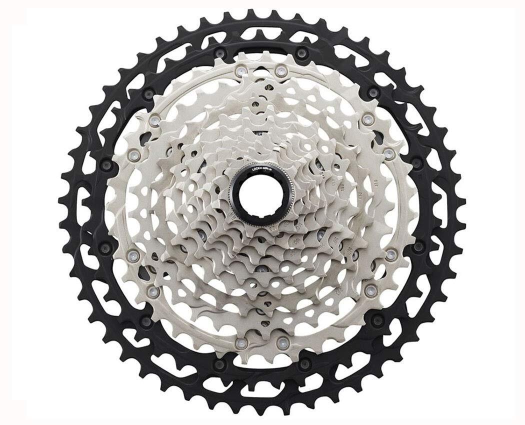 Shimano XT CS-M8100 Cassette - 12-Speed, 10-51t, Silver/Black, Micro Spline0