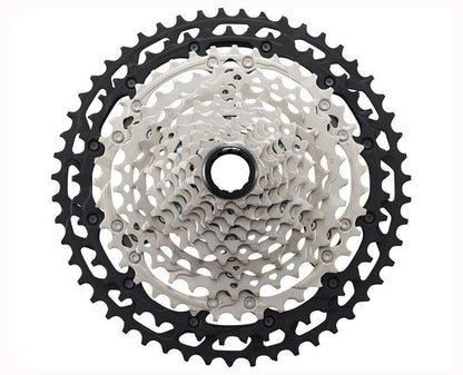 Shimano XT CS-M8100 Cassette - 12-Speed, 10-51t, Silver/Black, Micro Spline0