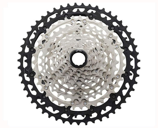 Shimano XT CS-M8100 Cassette - 12-Speed, 10-51t, Silver/Black, Micro Spline0