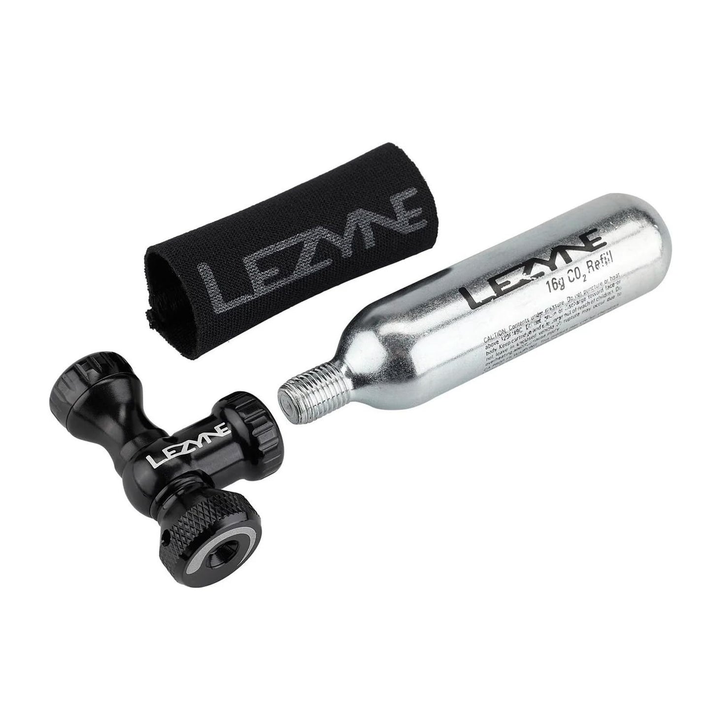 LEZYNE Control Drive CO2 Bike Tire Inflator - Presta & Schrader Compatible4