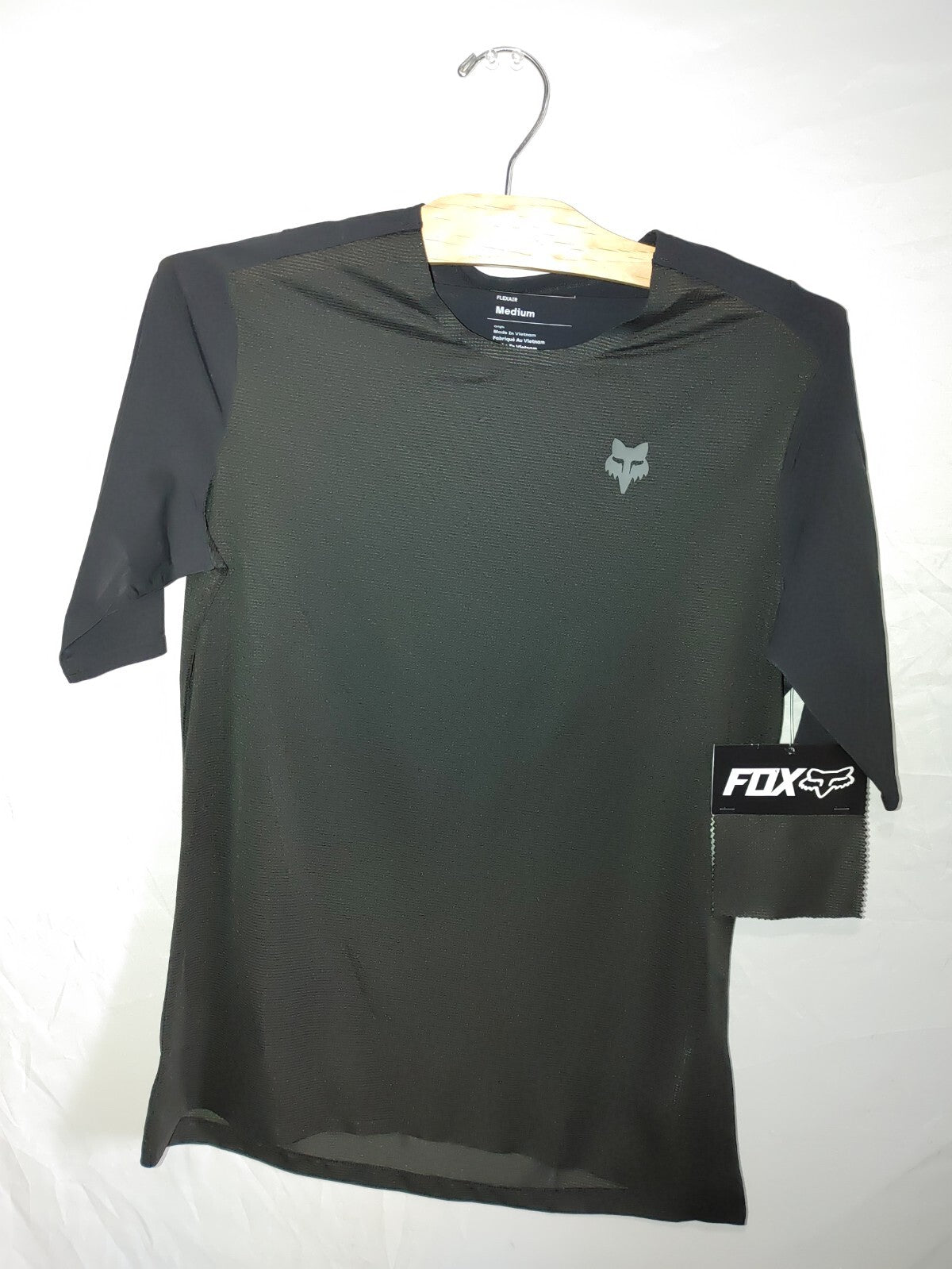 Fox Mens Flexair Ascent SS Jersey Green Medium0