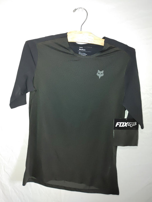 Fox Mens Flexair Ascent SS Jersey Green Medium0