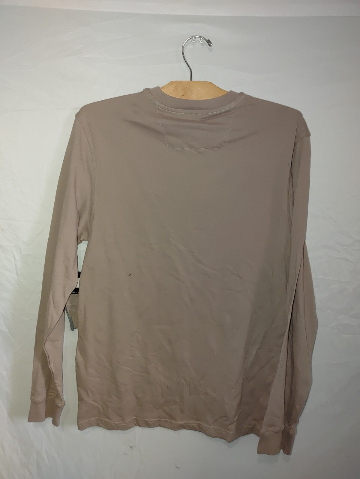 Fox Mens Level Up LS Front Pocket Tee Shirt Brown Medium1