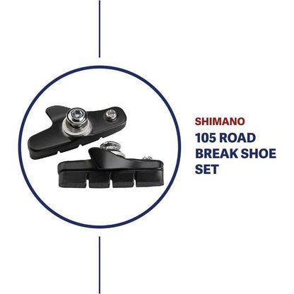 Shimano 105 5800 Brake Pads - R55C4 by Shimano1