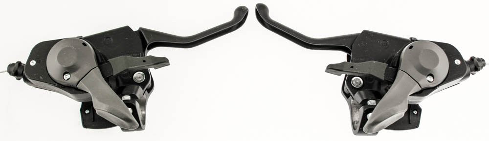 Shimano ST-M410 Alivio Bicycle Shifter/Brake Lever Set (8-Speed, Black)3