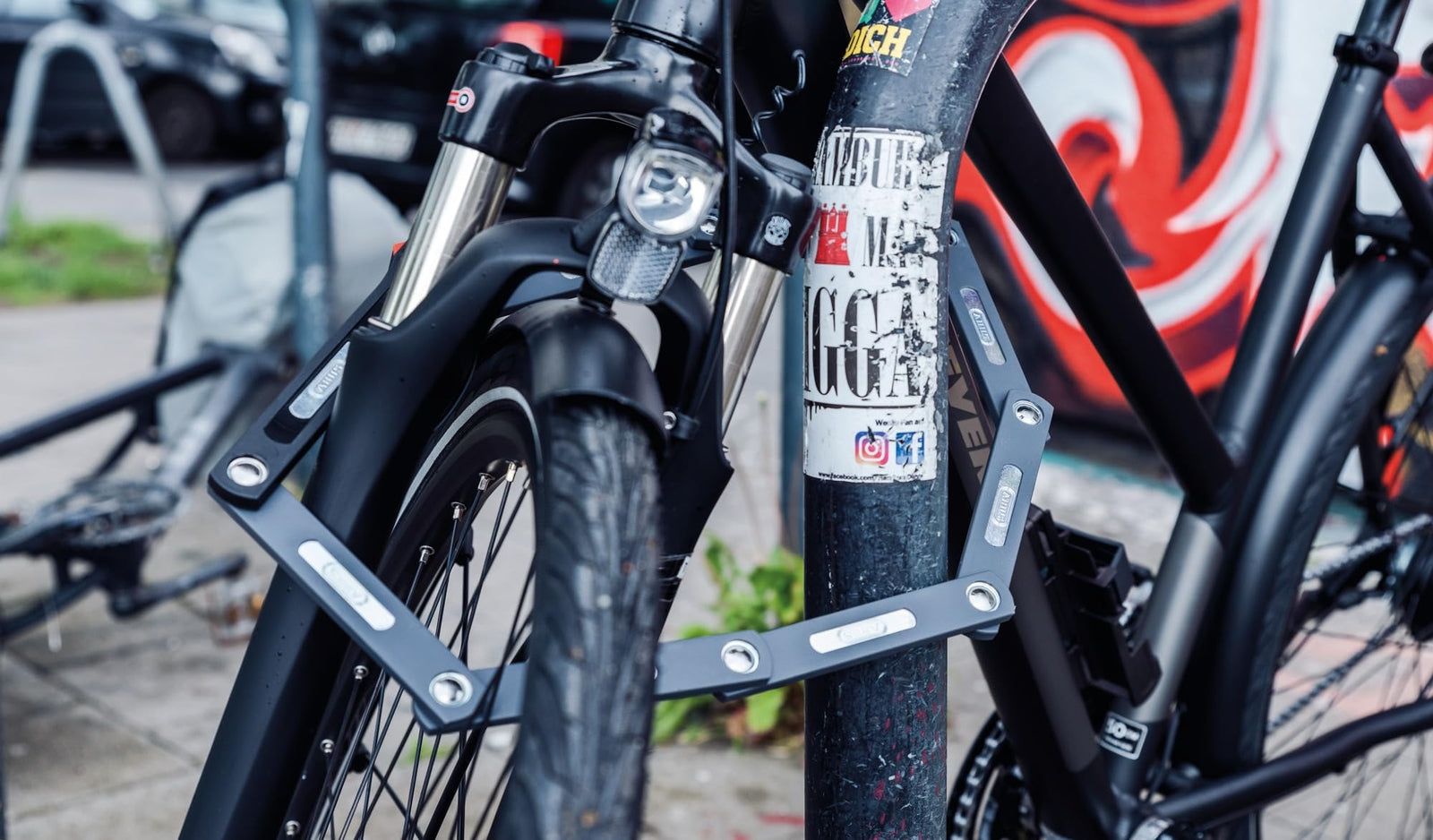 Abus 5700C/80 BK SH - Lucchetto pieghevole, Unisex, per adulti, 80 cm, Colore:1