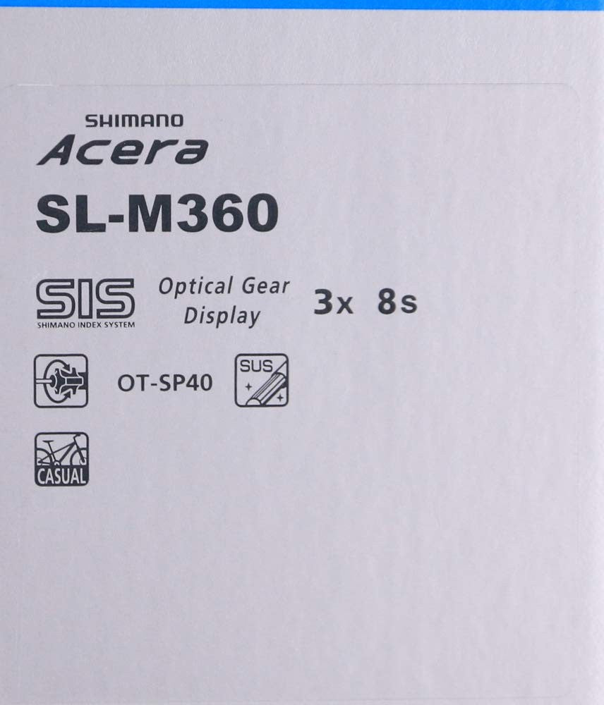 Shimano SL-M360 Acera Shifter Set (3x8 Speed)2