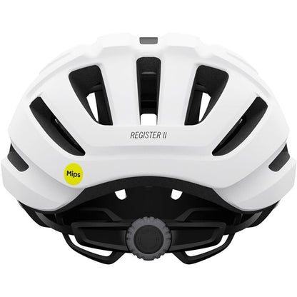 Giro Register MIPS Adult Recreational Cycling Helmet - Matte White/Charcoal,1