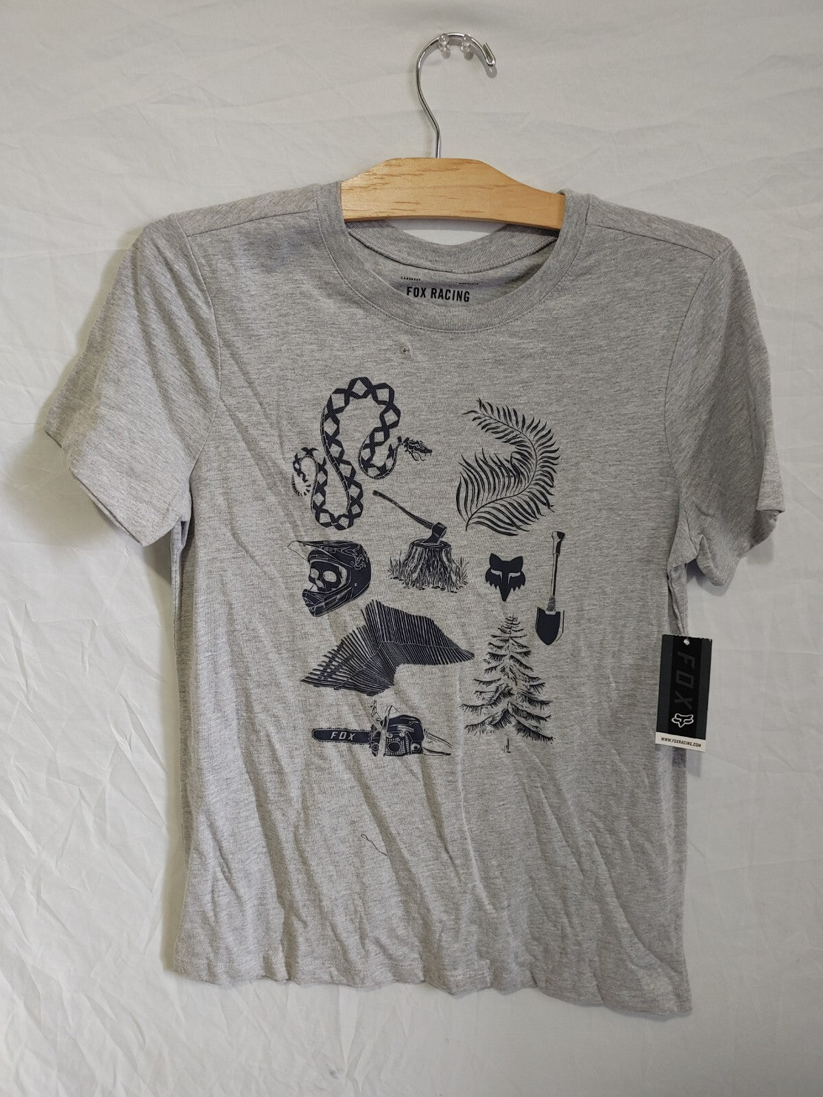 Fox Womens Trackbeast SS Tee Shirt Small0