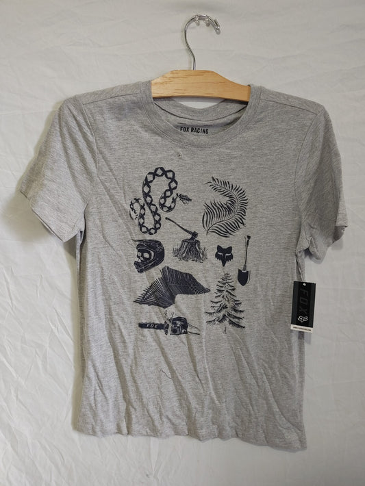 Fox Womens Trackbeast SS Tee Shirt Small0