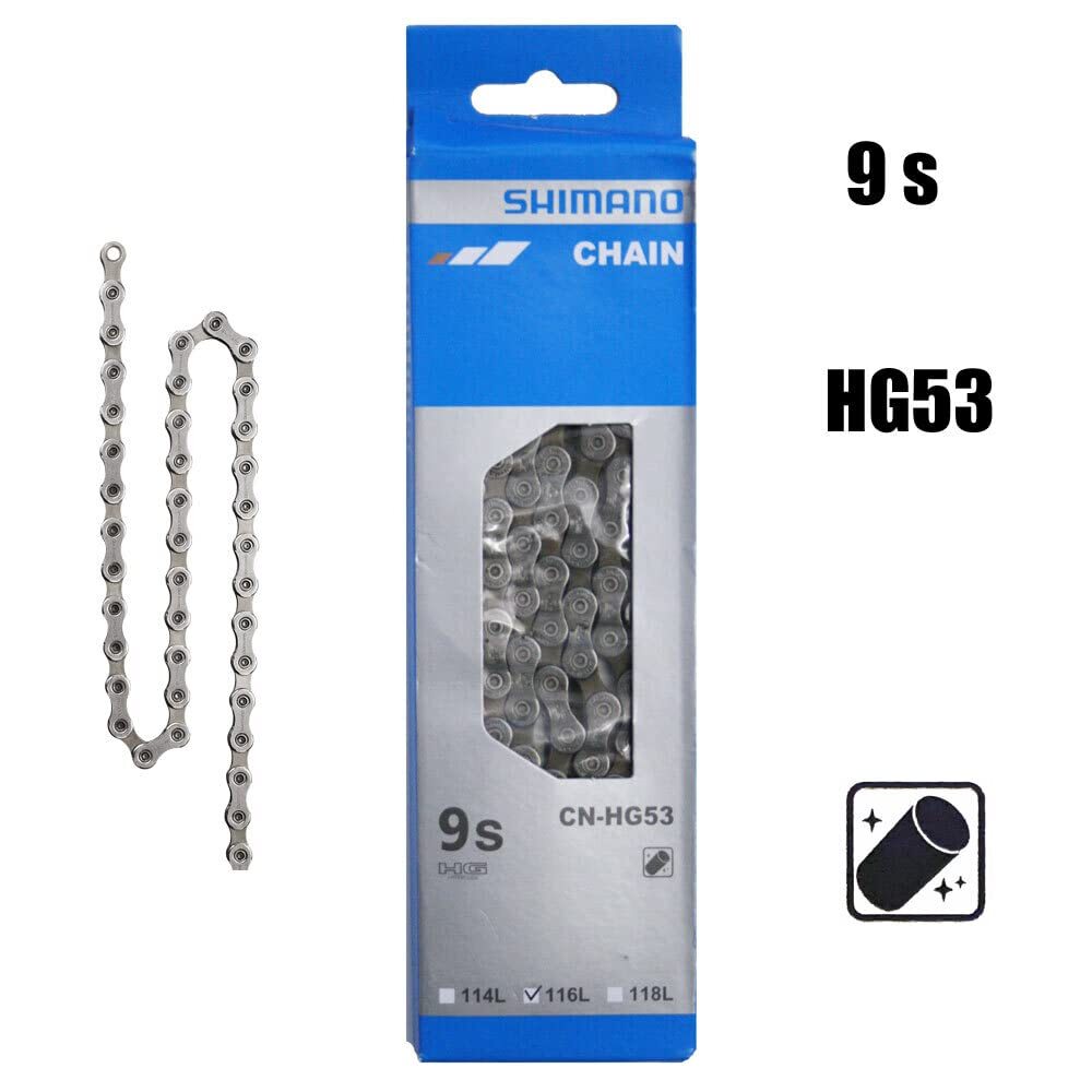 Shimano CHAIN HG53 9 Speed 116L GY1