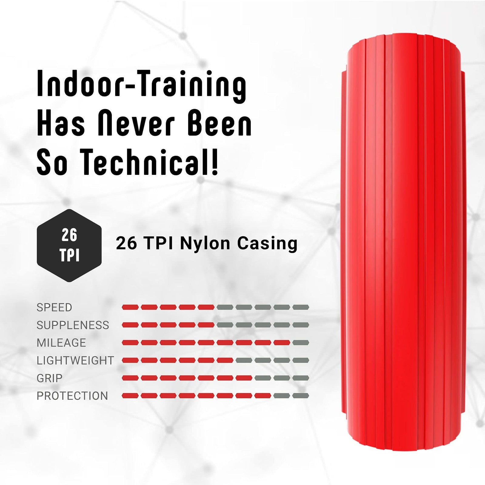 Vittoria Zaffiro Pro Home Trainer Tire - Indoor Bike Trainer Tire - Foldable2