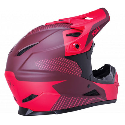 KALI PROTECTIVES Zoka Helmet, Color: Dash Mat Red/Burgandy, Size: M (0210621216)2
