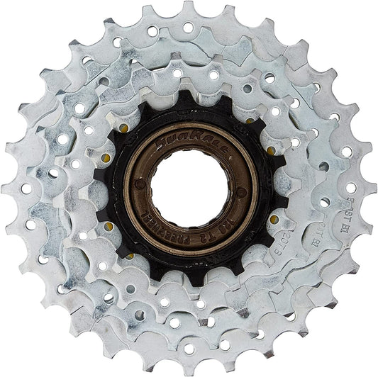 SunRace 5-Speed Freewheel 14-28T, Silver/Black0