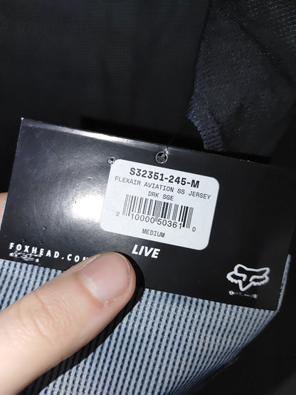 Fox Mens Flexair Aviation SS Jersey Medium2