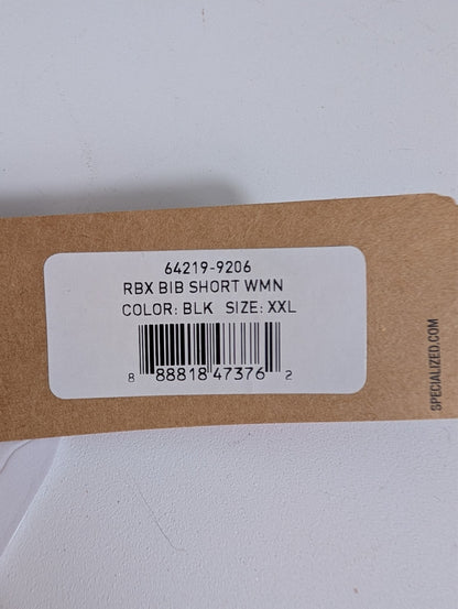 Specialized RBX bib shorts Womens sz XXL5