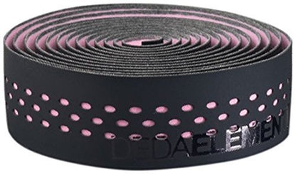 DEDA Elementi Presa Handlebar Tape, Black/Pink, One Size1