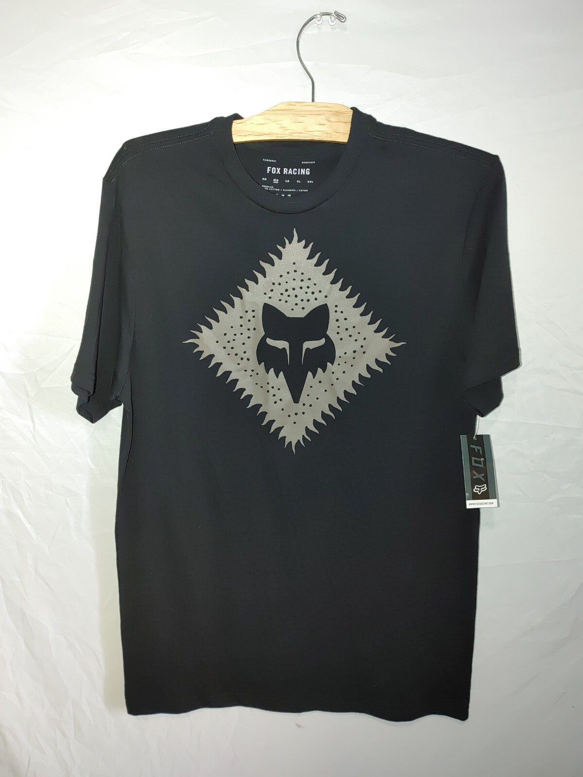 Fox Leo Premium SS Tee Shirt Black Medium0