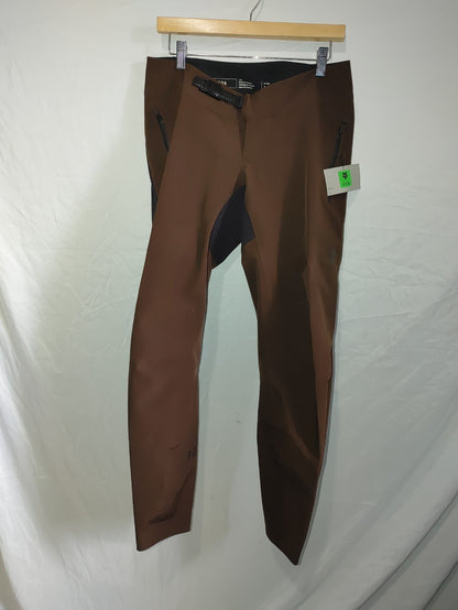 Fox Mens Defend 3L Water Pants Brown 32in0