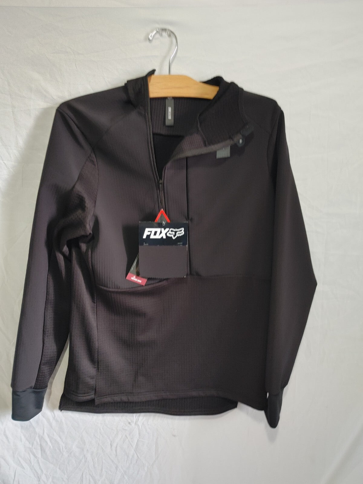 Fox Mens Defend Thermal Hoodie Black Medium0