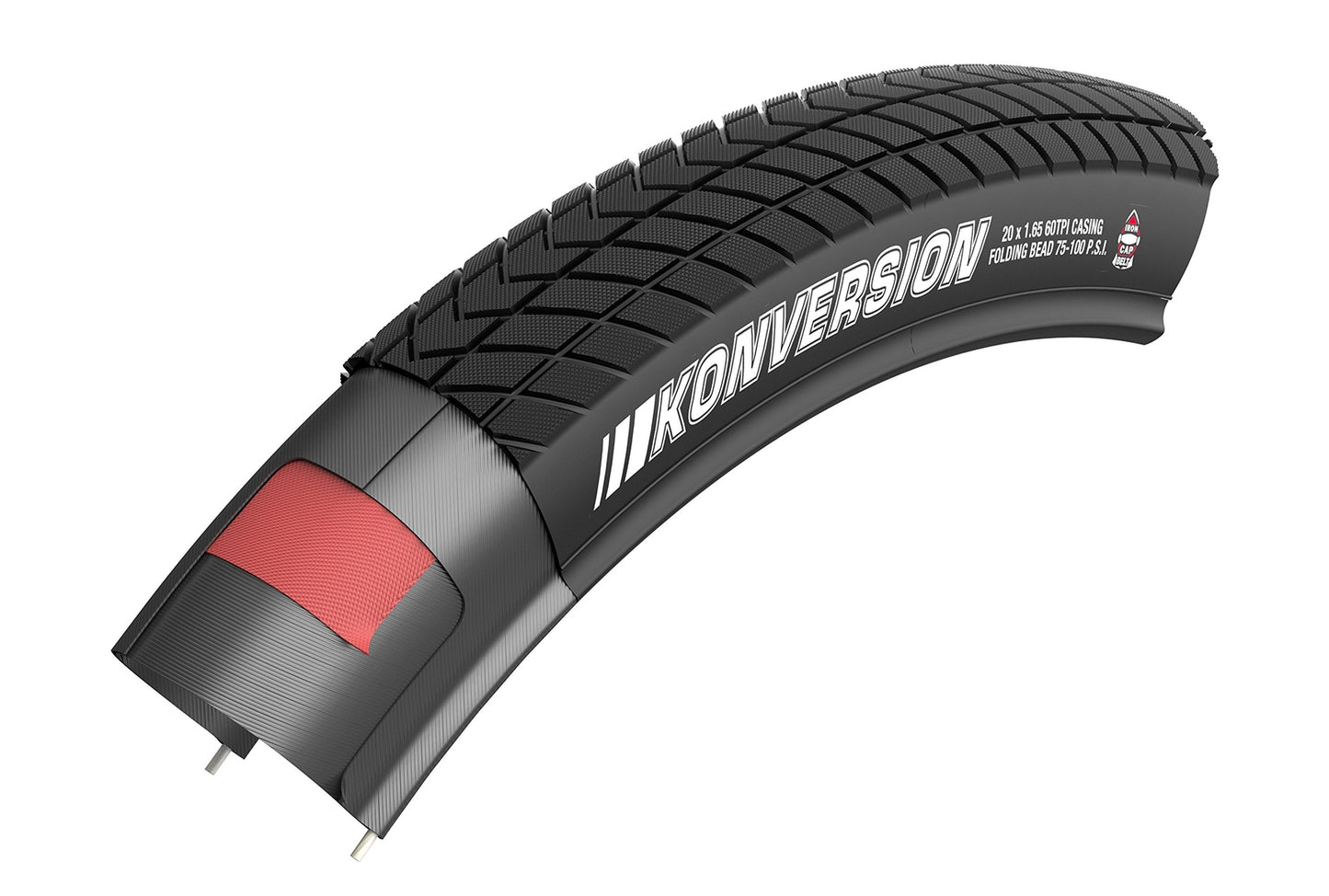 KENDA Tires Ken Konversion 24X1.75 Black Fold - 032V90350