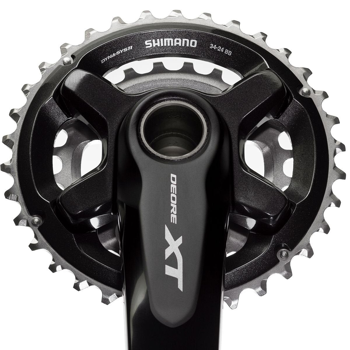 SHIMANO Deore XT M8000 Crankset - Double 34/24T2