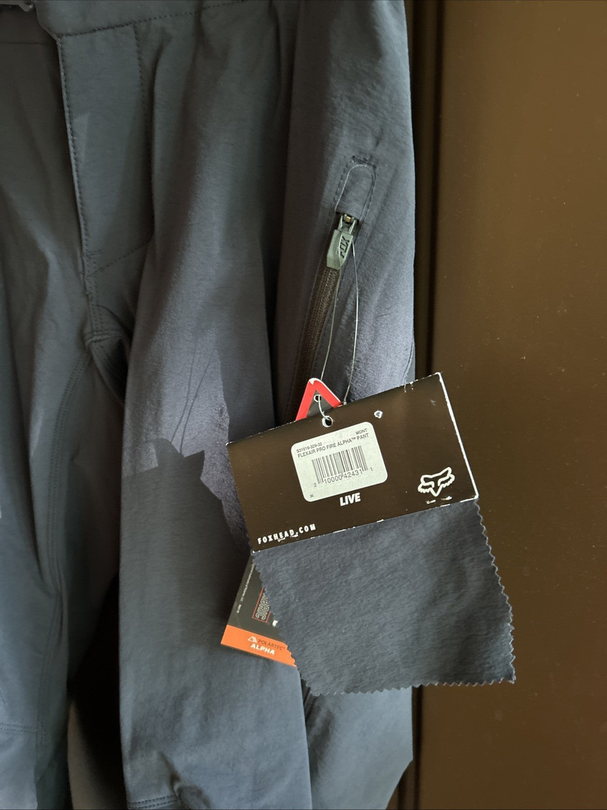 Fox Men’s Flex Air Pro Fire Alpha Pant Blk  Sz 321