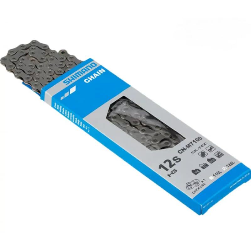 Shimano SLX CN-M7100 SLX Chain with Quick Link, 12-Speed, 126L,Silver1
