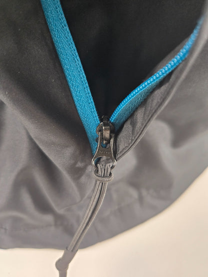 Fox Racing "Cienega" Hooded Windbreaker - sz M - Maui Blue and Black12