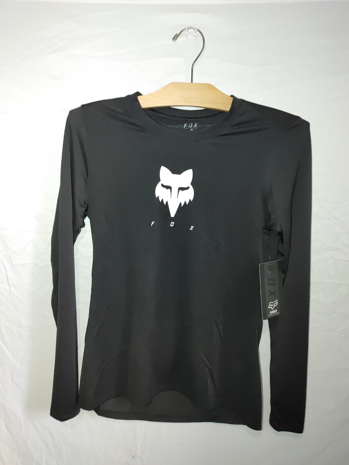 Fox Womens Ranger Tru Dri LS Jersey Black Small0