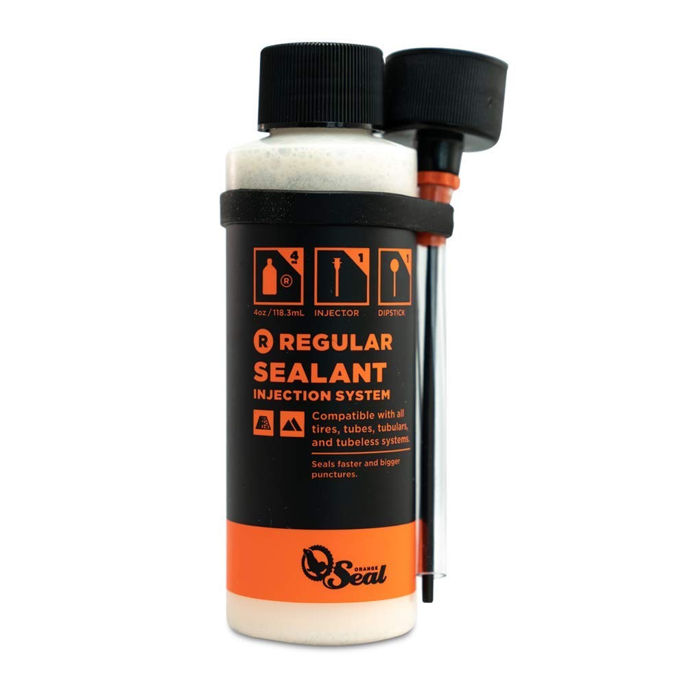 Orange Seal - Regular Formula Tubeless Bike Tire Sealant with Injector | Fast0