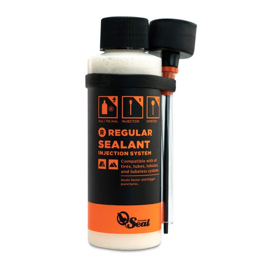 Orange Seal - Regular Formula Tubeless Bike Tire Sealant with Injector | Fast0