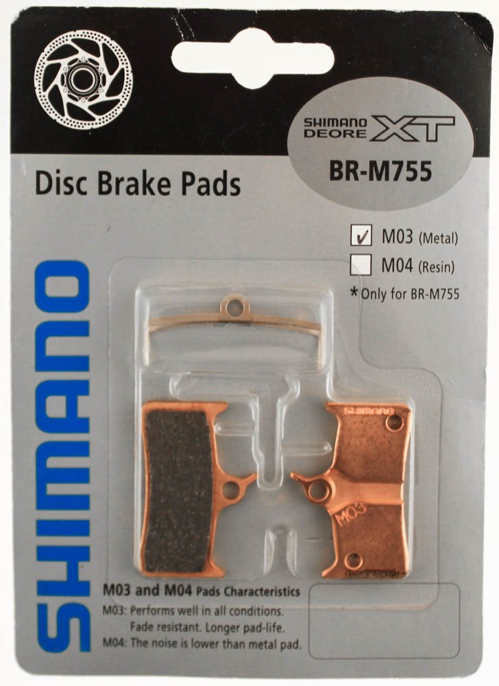 Shimano BR-M755 M03 Metal Disc Brake Pad0