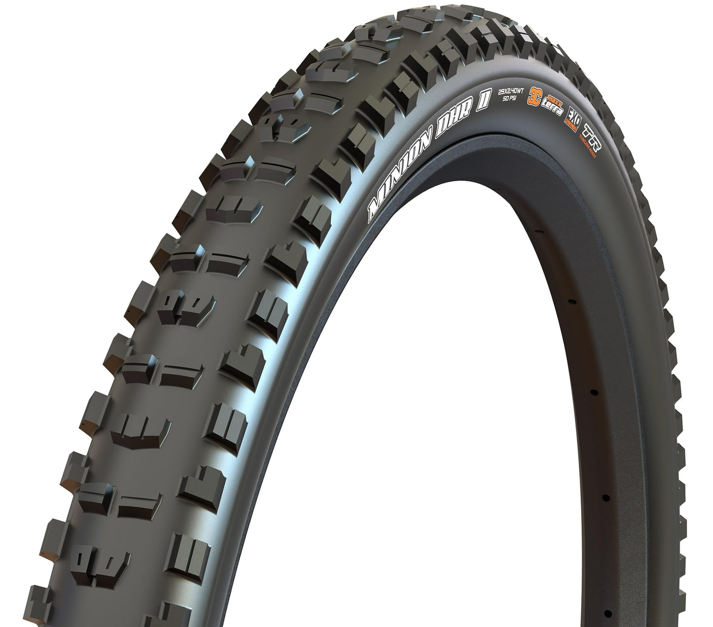 MAXXIS Minion DHR II - 3C MaxxTerra  29 x 2.4 EXO+, DD, EXO - E50 Rating,0