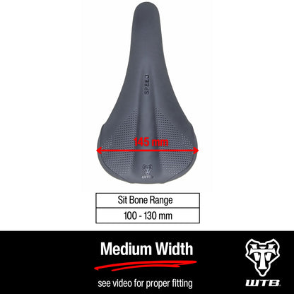 WTB Speed Comfort Bike Saddle, Shock Absorbing Saddle, Dual Compound Soft Shell3